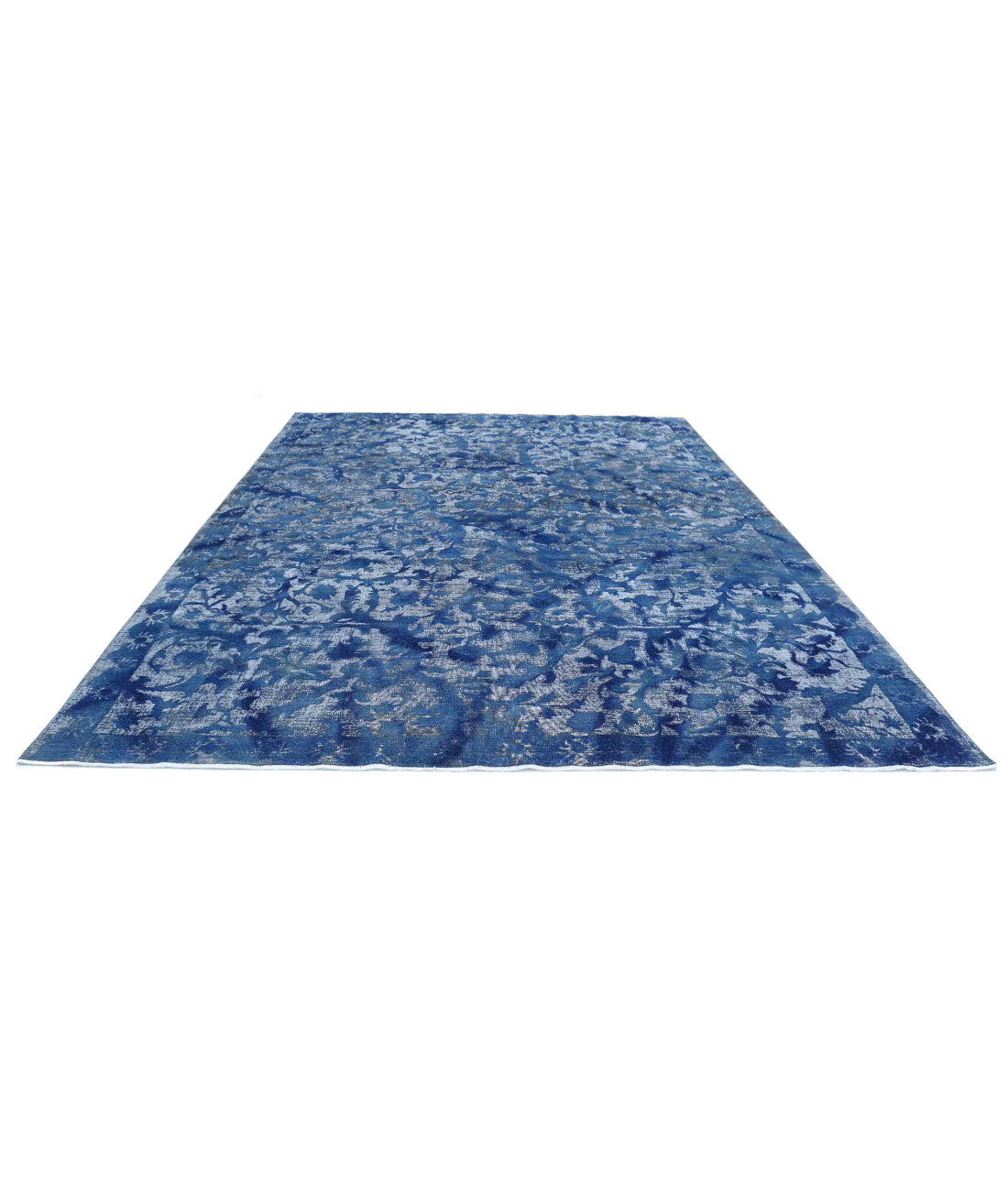 Onyx 9'9'' X 12'9'' Hand-Knotted Wool Rug 9'9'' x 12'9'' (293 X 383) / Blue / N/A