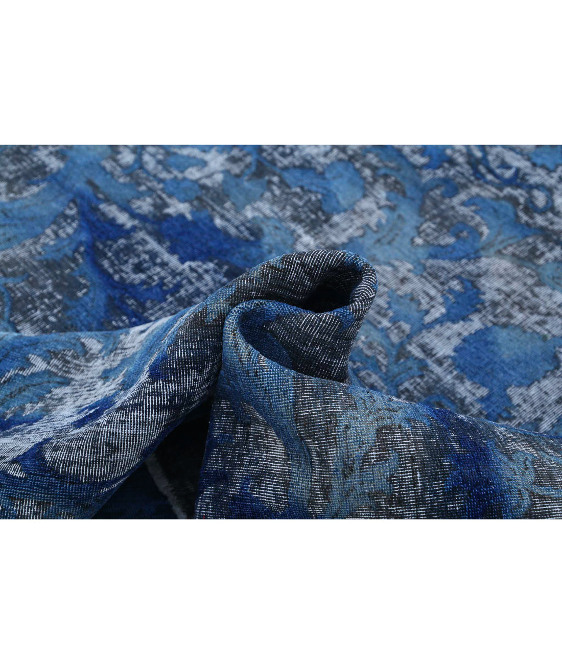 Onyx 9'9'' X 12'9'' Hand-Knotted Wool Rug 9'9'' x 12'9'' (293 X 383) / Blue / N/A