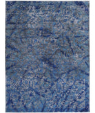 Onyx 9'9'' X 12'9'' Hand-Knotted Wool Rug 9'9'' x 12'9'' (293 X 383) / Blue / N/A