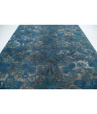 Onyx 8'10'' X 11'11'' Hand-Knotted Wool Rug 8'10'' x 11'11'' (265 X 358) / Blue / Blue