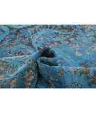 Onyx 8'10'' X 11'11'' Hand-Knotted Wool Rug 8'10'' x 11'11'' (265 X 358) / Blue / Blue