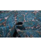 Onyx 7'11'' X 9'11'' Hand-Knotted Wool Rug 7'11'' x 9'11'' (238 X 298) / Blue / Blue