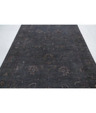 Onyx 6'3'' X 10'1'' Hand-Knotted Wool Rug 6'3'' x 10'1'' (188 X 303) / Grey / Grey