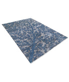 Onyx 5'9'' X 8'3'' Hand-Knotted Wool Rug 5'9'' x 8'3'' (173 X 248) / Grey / Blue