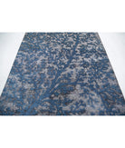 Onyx 5'9'' X 8'3'' Hand-Knotted Wool Rug 5'9'' x 8'3'' (173 X 248) / Grey / Blue