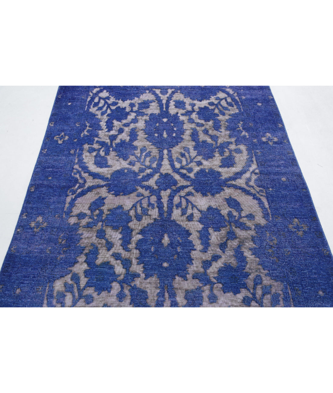 Onyx 4'6'' X 6'6'' Hand-Knotted Wool Rug 4'6'' x 6'6'' (135 X 195) / Purple / Purple