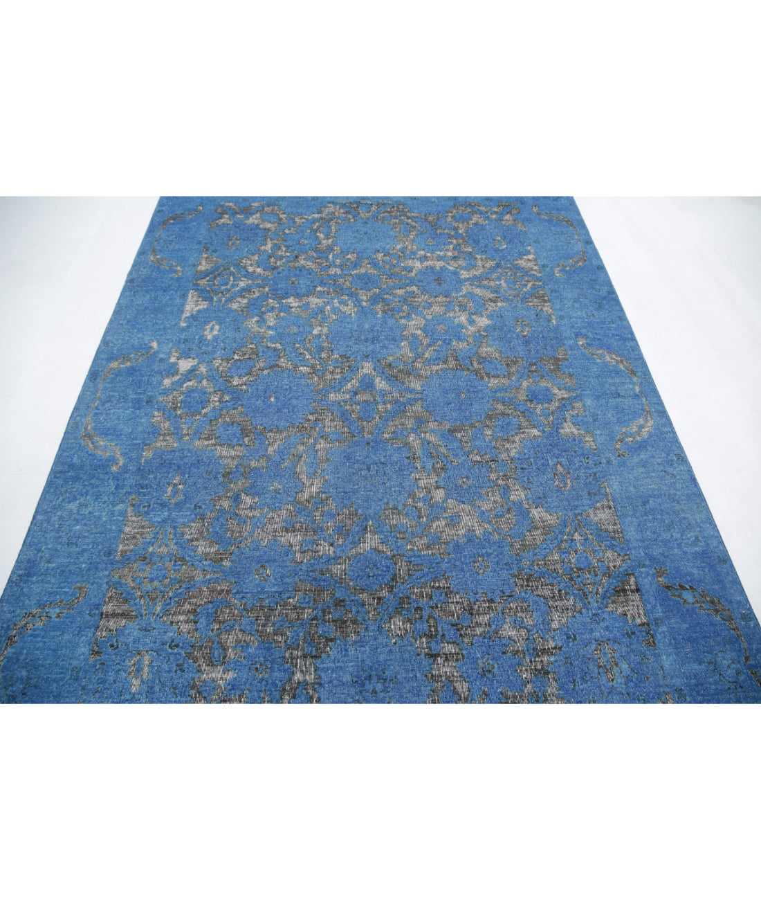 Onyx 5'10'' X 8'8'' Hand-Knotted Wool Rug 5'10'' x 8'8'' (175 X 260) / Blue / Blue