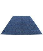 Onyx 8'0'' X 10'8'' Hand-Knotted Wool Rug 8'0'' x 10'8'' (240 X 320) / Blue / Blue