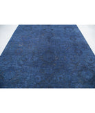 Onyx 8'0'' X 10'8'' Hand-Knotted Wool Rug 8'0'' x 10'8'' (240 X 320) / Blue / Blue