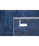 Onyx 8'0'' X 10'8'' Hand-Knotted Wool Rug 8'0'' x 10'8'' (240 X 320) / Blue / Blue