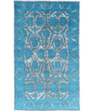 Onyx 5'10'' X 10'2'' Hand-Knotted Wool Rug 5'10'' x 10'2'' (175 X 305) / Blue / N/A