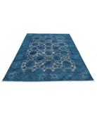 Onyx 6'1'' X 8'1'' Hand-Knotted Wool Rug 6'1'' x 8'1'' (183 X 243) / Blue / N/A