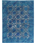 Onyx 6'1'' X 8'1'' Hand-Knotted Wool Rug 6'1'' x 8'1'' (183 X 243) / Blue / N/A