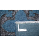 Onyx 2'6'' X 9'9'' Hand-Knotted Wool Rug 2'6'' x 9'9'' (75 X 293) / Blue / Blue