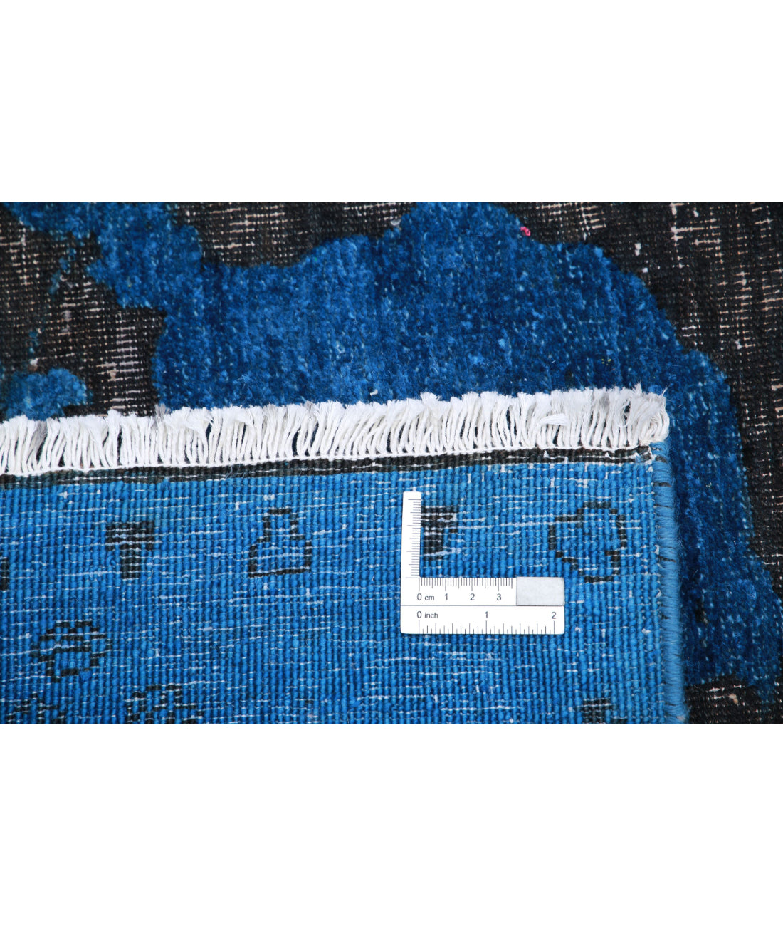 Onyx 8'6'' X 11'7'' Hand-Knotted Wool Rug 8'6'' x 11'7'' (255 X 348) / Blue / Blue