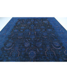 Onyx 11'7'' X 14'6'' Hand-Knotted Wool Rug 11'7'' x 14'6'' (348 X 435) / Blue / Brown