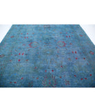 Onyx 9'0'' X 11'5'' Hand-Knotted Wool Rug 9'0'' x 11'5'' (270 X 343) / Blue / Red