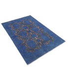 Onyx 3'10'' X 5'8'' Hand-Knotted Wool Rug 3'10'' x 5'8'' (115 X 170) / Blue / Blue