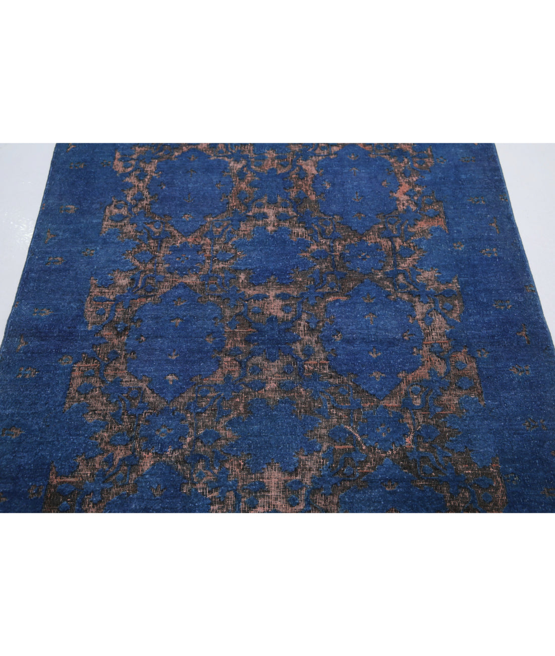 Onyx 3'10'' X 5'8'' Hand-Knotted Wool Rug 3'10'' x 5'8'' (115 X 170) / Blue / Blue