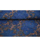 Onyx 3'10'' X 5'8'' Hand-Knotted Wool Rug 3'10'' x 5'8'' (115 X 170) / Blue / Blue