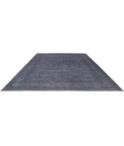 Onyx 11'9'' X 14'11'' Hand-Knotted Wool Rug 11'9'' x 14'11'' (353 X 448) / Grey / Blue