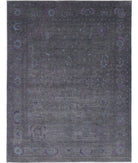 Onyx 11'9'' X 14'11'' Hand-Knotted Wool Rug 11'9'' x 14'11'' (353 X 448) / Grey / Blue