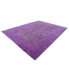 Onyx 9'11'' X 13'0'' Hand-Knotted Wool Rug 9'11'' x 13'0'' (298 X 390) / Purple / Purple