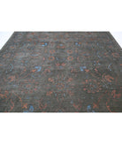 Onyx 9'8'' X 13'9'' Hand-Knotted Wool Rug 9'8'' x 13'9'' (290 X 413) / Grey / Blue