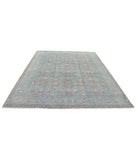 Onyx 7'11'' X 10'1'' Hand-Knotted Wool Rug 7'11'' x 10'1'' (238 X 303) / Blue / Grey