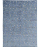 Onyx 8'7'' X 11'9'' Hand-Knotted Wool Rug 8'7'' x 11'9'' (258 X 353) / Grey / Blue