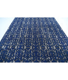 Onyx 8'6'' X 11'8'' Hand-Knotted Wool Rug 8'6'' x 11'8'' (255 X 350) / Blue / Blue