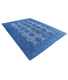 Onyx 8'7'' X 11'3'' Hand-Knotted Wool Rug 8'7'' x 11'3'' (258 X 338) / Blue / Blue