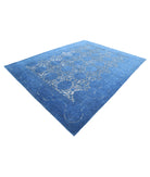 Onyx 8'7'' X 11'3'' Hand-Knotted Wool Rug 8'7'' x 11'3'' (258 X 338) / Blue / Blue