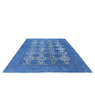 Onyx 8'7'' X 11'3'' Hand-Knotted Wool Rug 8'7'' x 11'3'' (258 X 338) / Blue / Blue