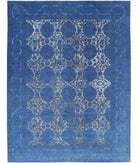 Onyx 8'7'' X 11'3'' Hand-Knotted Wool Rug 8'7'' x 11'3'' (258 X 338) / Blue / Blue