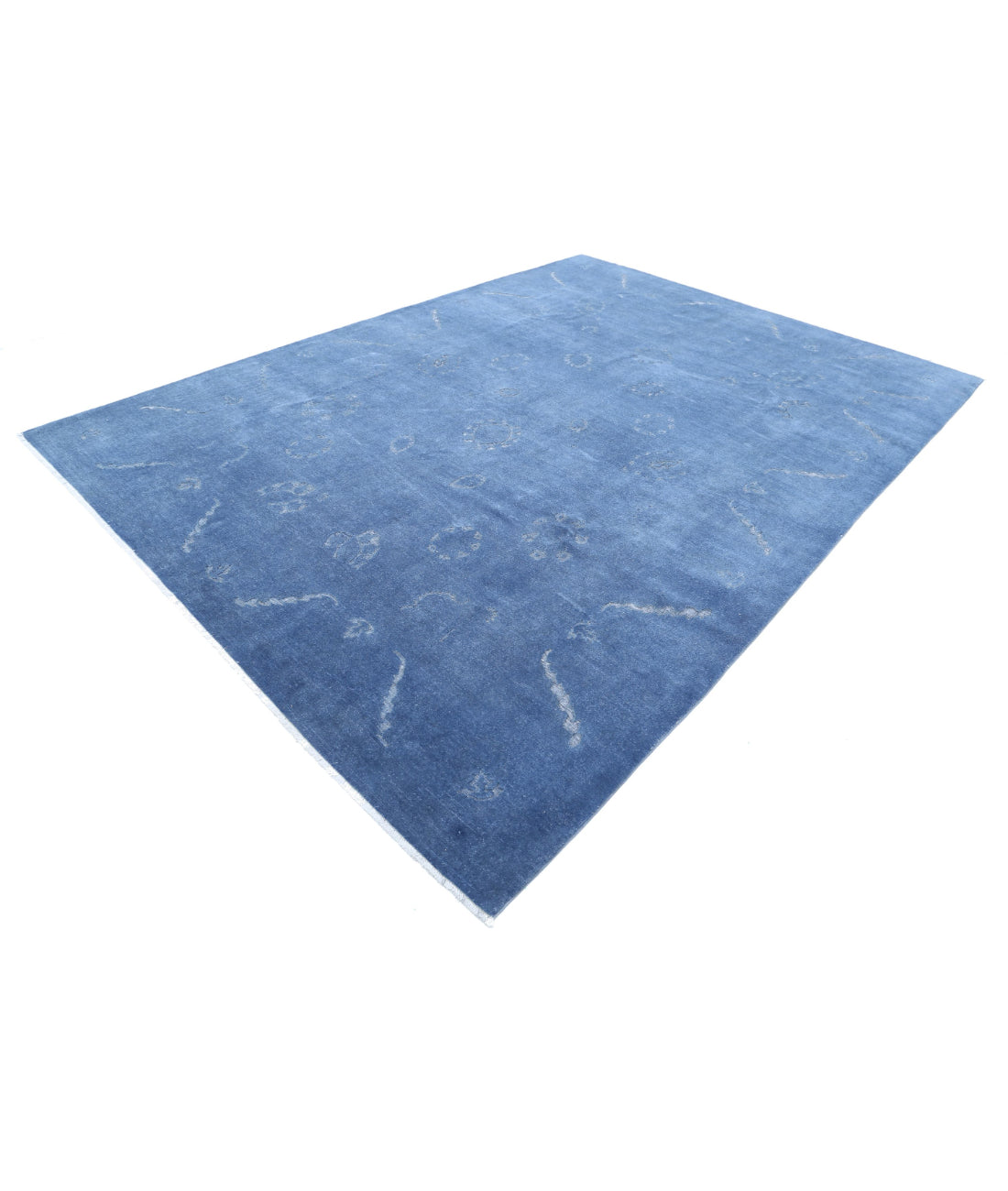 Onyx 8'7'' X 11'9'' Hand-Knotted Wool Rug 8'7'' x 11'9'' (258 X 353) / Blue / N/A