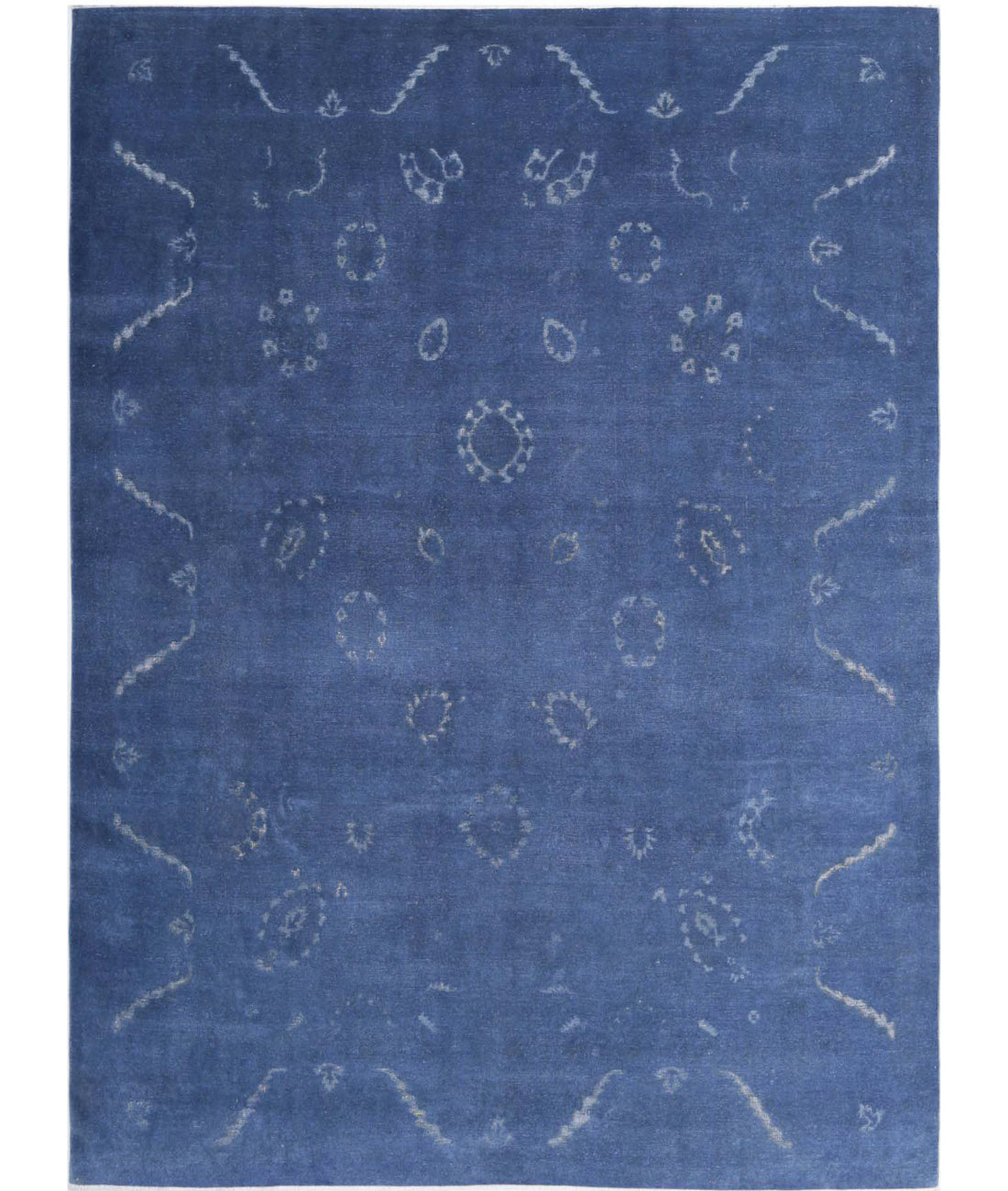 Onyx 8'7'' X 11'9'' Hand-Knotted Wool Rug 8'7'' x 11'9'' (258 X 353) / Blue / N/A