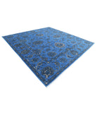 Onyx 11'4'' X 11'6'' Hand-Knotted Wool Rug 11'4'' x 11'6'' (340 X 345) / Blue / Blue