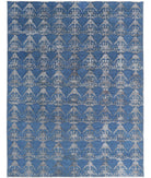 Onyx 8'10'' X 11'9'' Hand-Knotted Wool Rug 8'10'' x 11'9'' (265 X 353) / Blue / Blue