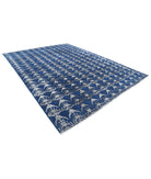 Onyx 9'7'' X 13'0'' Hand-Knotted Wool Rug 9'7'' x 13'0'' (288 X 390) / Blue / N/A