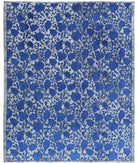 Onyx 7'11'' X 9'8'' Hand-Knotted Wool Rug 7'11'' x 9'8'' (238 X 290) / Blue / Charcoal