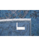 Onyx 7'8'' X 9'5'' Hand-Knotted Wool Rug 7'8'' x 9'5'' (230 X 283) / Blue / Blue