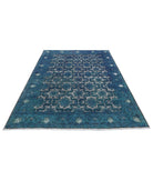 Onyx 5'9'' X 8'6'' Hand-Knotted Wool Rug 5'9'' x 8'6'' (173 X 255) / Blue / N/A