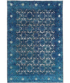 Onyx 5'9'' X 8'6'' Hand-Knotted Wool Rug 5'9'' x 8'6'' (173 X 255) / Blue / N/A