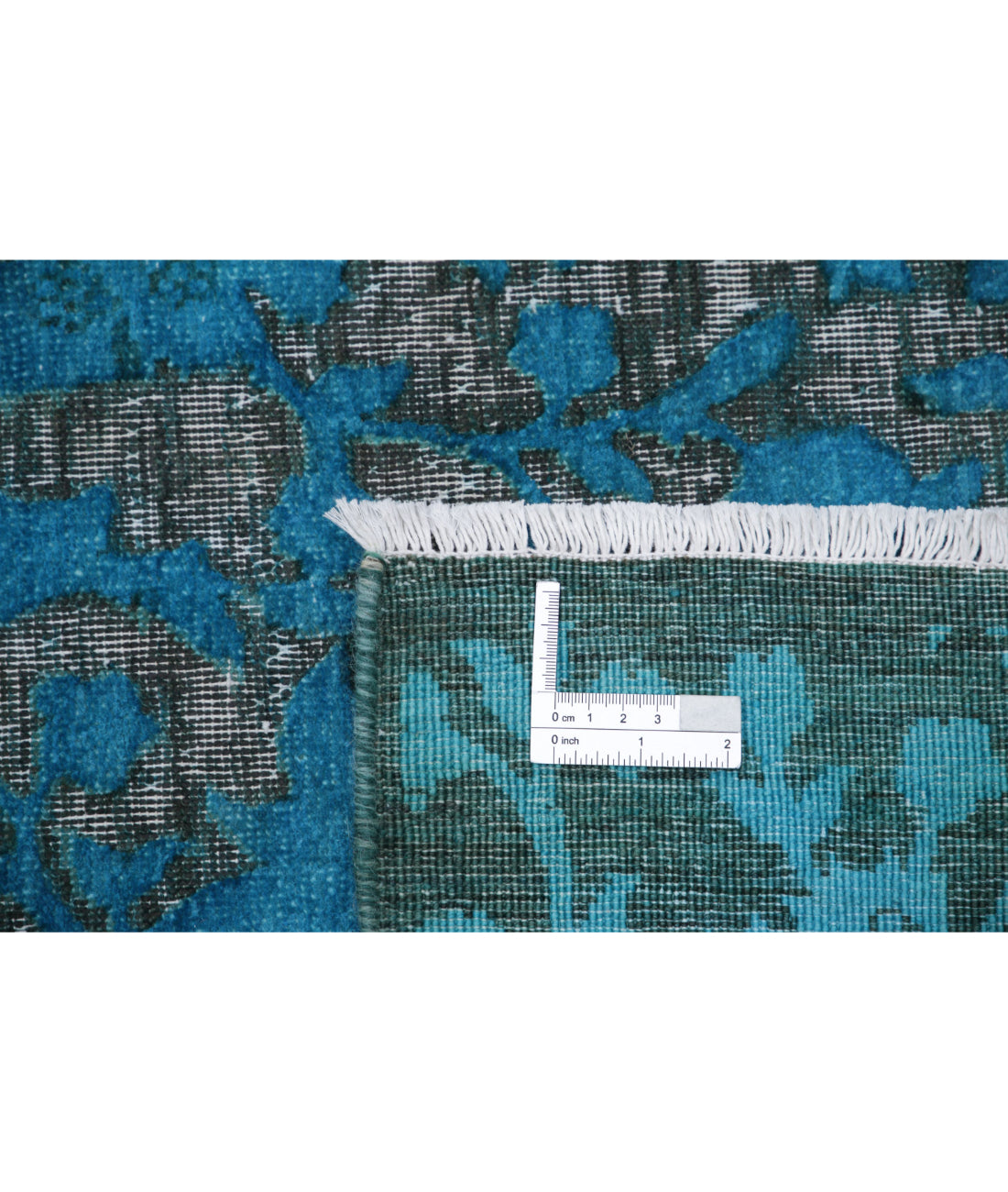 Onyx 5'0'' X 7'4'' Hand-Knotted Wool Rug 5'0'' x 7'4'' (150 X 220) / Teal / N/A