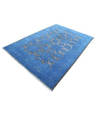 Onyx 5'10'' X 7'8'' Hand-Knotted Wool Rug 5'10'' x 7'8'' (175 X 230) / Blue / Blue