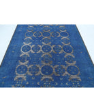 Onyx 5'10'' X 7'8'' Hand-Knotted Wool Rug 5'10'' x 7'8'' (175 X 230) / Blue / Blue