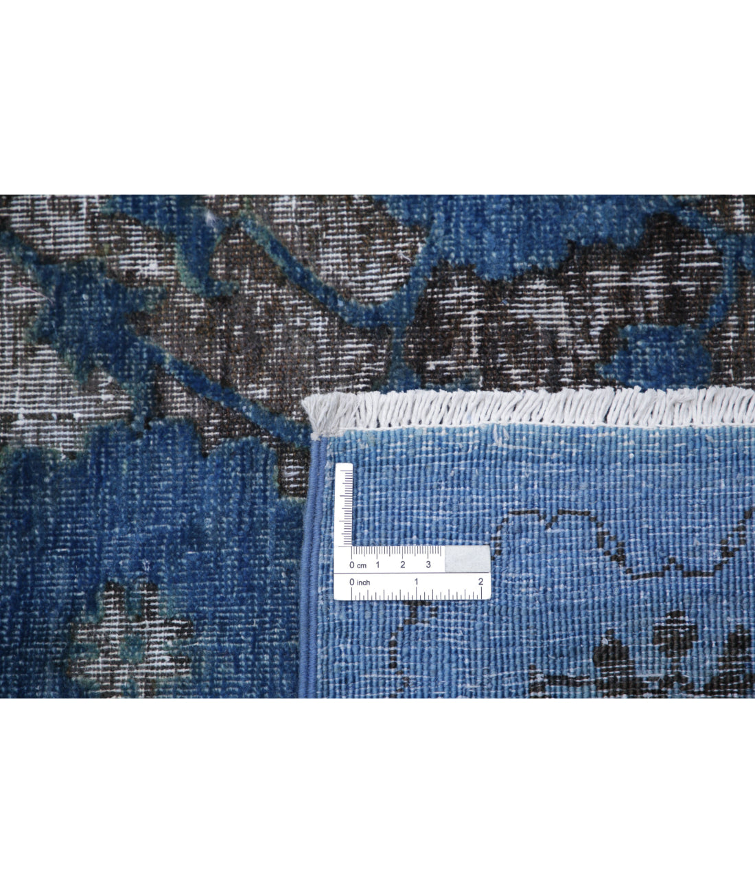 Onyx 6'2'' X 8'6'' Hand-Knotted Wool Rug 6'2'' x 8'6'' (185 X 255) / Blue / Blue