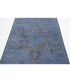 Onyx 4'1'' X 6'1'' Hand-Knotted Wool Rug 4'1'' x 6'1'' (123 X 183) / Grey / Grey