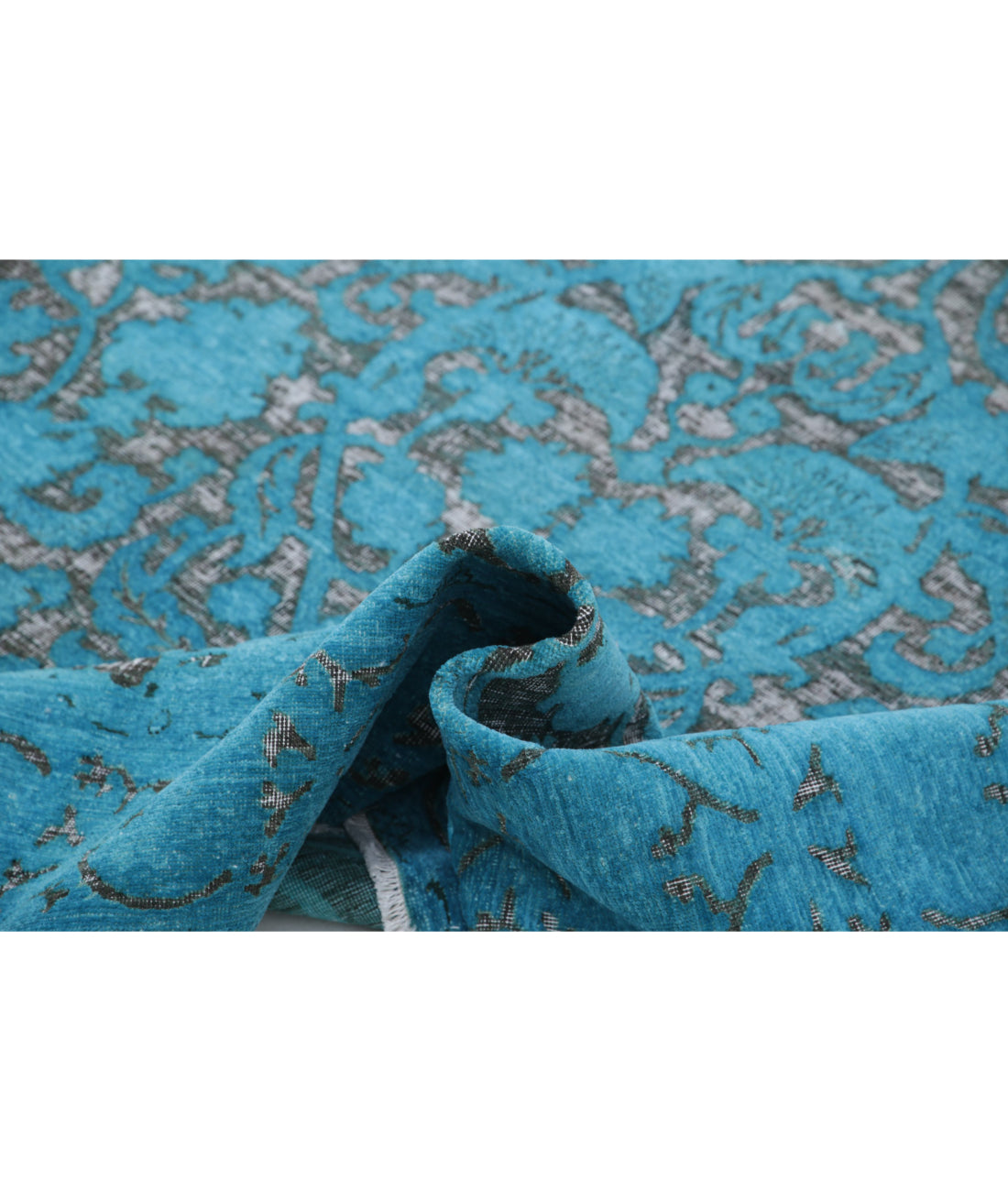 Onyx 5'10'' X 8'3'' Hand-Knotted Wool Rug 5'10'' x 8'3'' (175 X 248) / Teal / N/A